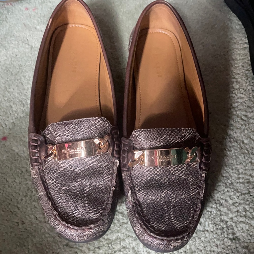 Size 7 Coach loafers